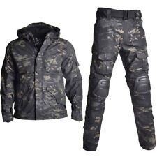 Calças masculinas ao ar livre jaqueta camuflagem militar uniforme de combate casaco terno exército calças comprar usado  Enviando para Brazil