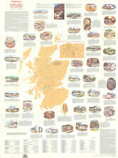 Pictorial whisky map for sale  LONDON