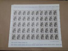 1982 foglio francobolli usato  Serramazzoni