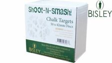 Bisley chalk targets for sale  ASHBY-DE-LA-ZOUCH