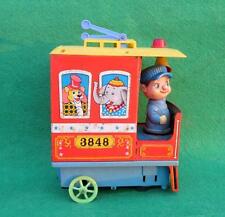 Vintage Modern Toy Commercio Mark Kiddy Trolley Batteria Litho Tin , Giappone, usado segunda mano  Embacar hacia Argentina