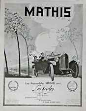 Publicité presse 1924 d'occasion  Compiègne