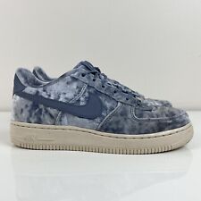 Zapatos de terciopelo azul cielo bajo Nike para mujer Air Force 1 talla 7,0 (5,5 años) segunda mano  Embacar hacia Argentina