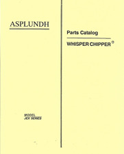 Asplundh Chipper Whisper Chipper Parts Manual-JEX ONLY for sale  Shipping to South Africa