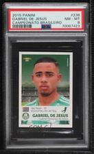 2015 Panini Campeonato Brasileiro Adesivos Gabriel Jesus #238 PSA 8 comprar usado  Enviando para Brazil