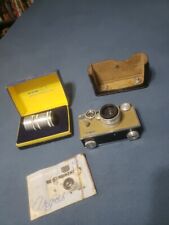 Câmera Argus C3 Matchmatic bronzeada com manual + lente telefoto 100mm comprar usado  Enviando para Brazil