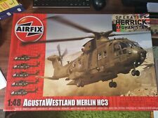 Airfix AgustaWestland Merlin HC3 1/48 scale - Operation Herrick Afghanistan for sale  ABERYSTWYTH