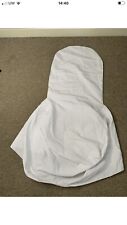 White chair covers for sale  LEICESTER
