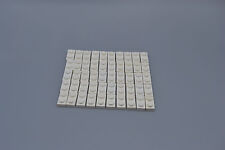 LEGO 50 x Basisplatte 1x2 weiß white basic plate 3023 302301 comprar usado  Enviando para Brazil