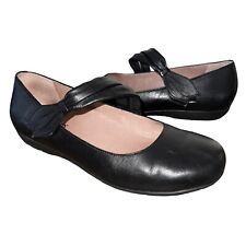Sapatos confortáveis Abeo Talia 8.5 N Mary Jane couro preto sem salto comprar usado  Enviando para Brazil
