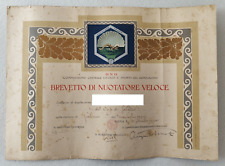 Diploma ond dopolavoro usato  Morra De Sanctis