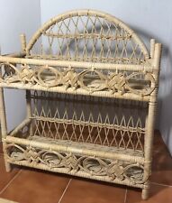 Vintage wicker shelf for sale  Shipping to Ireland