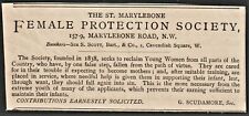Female protection society for sale  BRIGHTON