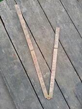 Vintage wooden ruler for sale  HULL