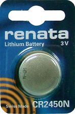 CR2450N RENATA WATCH BATTERIES 2450 (1 piece) New packaging Authorized Seller for sale  Shipping to South Africa
