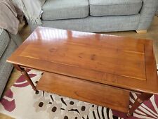Coffee table yew for sale  DEESIDE