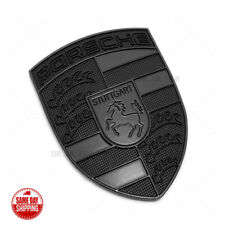Capô frontal brasão edição preta emblema logotipo emblema 911 Cayenne Boxster Cayman comprar usado  Enviando para Brazil