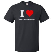 I Love Macroeconomics T shirt I Heart Macroeconomics Tee for sale  Shipping to South Africa