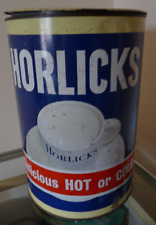 Large Vintage 1950s/60s Horlicks Tin - Nice Collectable Tin! for sale  Shipping to South Africa