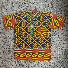 African Print Short Sleeve Shirt, Size: M *Brand New*, used for sale  Shipping to South Africa
