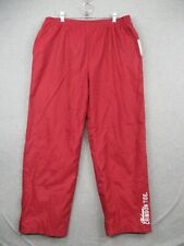 Calça de atletismo masculina Alabama XXL bolsos maré carmesim zíper tornozelo carvalho vermelho, usado comprar usado  Enviando para Brazil