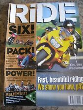 Ride magazine jul for sale  BRISTOL