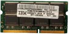 Usado, 512 MB SDRAM PC133 SO-DIMM IBM FRU 19K4656 19K4657 f T23 segunda mano  Embacar hacia Argentina