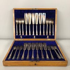 Fish cutlery set for sale  GRANTHAM