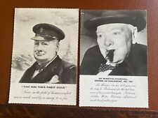 Postcards winston churchill for sale  PLYMOUTH