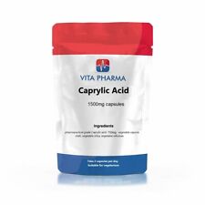 Cápsulas de ácido caprílico 1500mg VITAPHARMA comprar usado  Enviando para Brazil