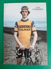 Usado, CYCLISME carte cycliste JOZEF GIJSEMANS équipe IJSBOERKE COLNER 1975 segunda mano  Embacar hacia Argentina