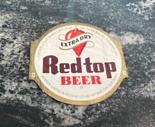 VINTAGE RED TOP BEER 12 OZ BOTTLE LABEL RED TOP BREWING CINCINNATI OH 3.2% for sale  Shipping to South Africa