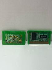 Pokemon: Leaf Green Version (Nintendo GBA Game Boy Advance 2004) obras auténticas segunda mano  Embacar hacia Mexico