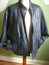 Leather coat jacket for sale  MATLOCK