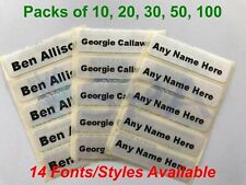 Iron name labels for sale  LEAMINGTON SPA