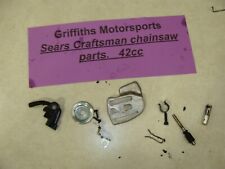 Sears CRAFTSMAN gas chainsaw 42CC 358.350870 oil pump drive gear parts lot guide for sale  Shipping to South Africa