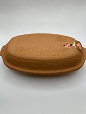 Vintage ROMERTOPF Clay Baker Terra Cotta Roaster Dish W Germany 114 for sale  Shipping to South Africa