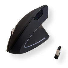 Usado, Mouse vertical óptico ergonômico 6 teclas USB sem fio comprar usado  Enviando para Brazil