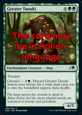 Mtg greater tanuki usato  Italia