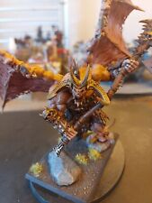 Khorne bloodthirster chaos for sale  HEBBURN