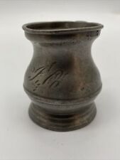 Antique pewter gill for sale  Shipping to Ireland