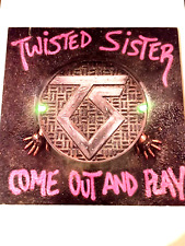 Twisted Sister "Come Out & Play" 1985 LP Atlantic Records 81275-1-E comprar usado  Enviando para Brazil