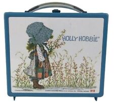 Holly Hobbie años 70 caja de almuerzo vintage con botella térmica. Raro con botella en el interior) segunda mano  Embacar hacia Argentina