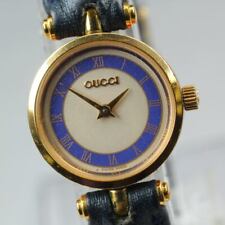 Usado, ◆Exc+5◆ Reloj de cuarzo vintage azul para mujer Gucci 2000L de JAPÓN segunda mano  Embacar hacia Argentina