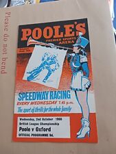 Poole pirates oxford for sale  SOUTHEND-ON-SEA