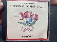 Studio Bernina Personal Design Embroidery ART Card For Bernina Artista  for sale  Shipping to South Africa