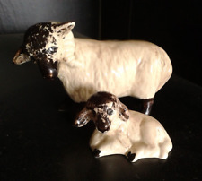 Two ceramic sheep for sale  BRIDGEND