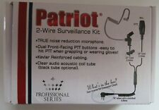 Novo na caixa Patriot M4 kit de vigilância de 2 fios para Motorola HT1250, HT750, etc. comprar usado  Enviando para Brazil