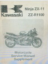 Manual de servicio de motocicleta digital Kawasaki Ninja Zx-11 Zz-r1100, usado segunda mano  Embacar hacia Argentina