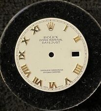 Rolex Datejust 36 mm mostrador branco ouro algarismos romanos comprar usado  Enviando para Brazil